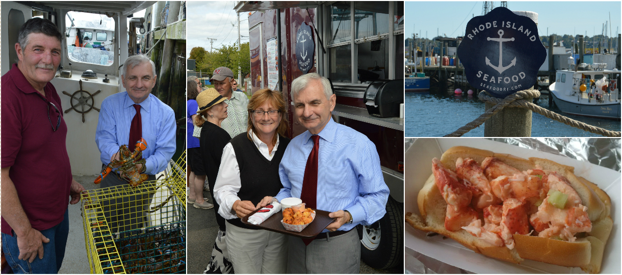 Reed Celebrates National Lobster Day in Newport